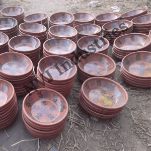 Glaze Plates (Art No. JDM-107) | Handmade by NVJ INDUSTRIES