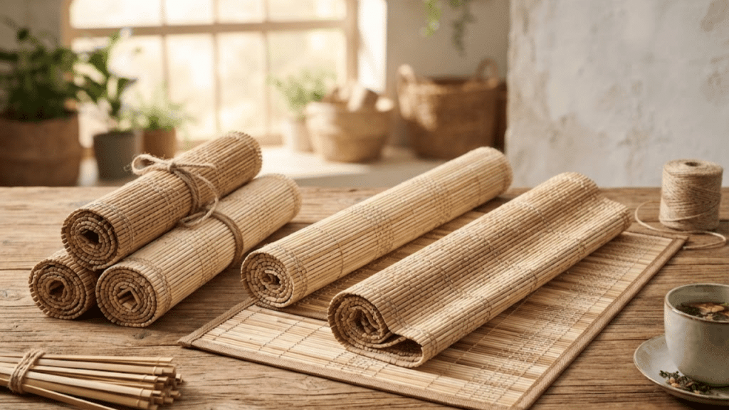 NVJ Industries Bamboo Chick Mats Exports